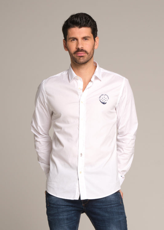 Chemise blanche LEADER NATO