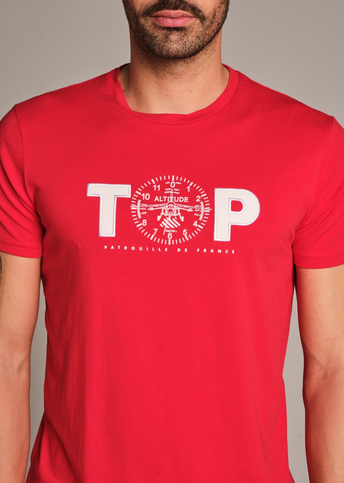 T-shirt rouge ASSAUT CALDER