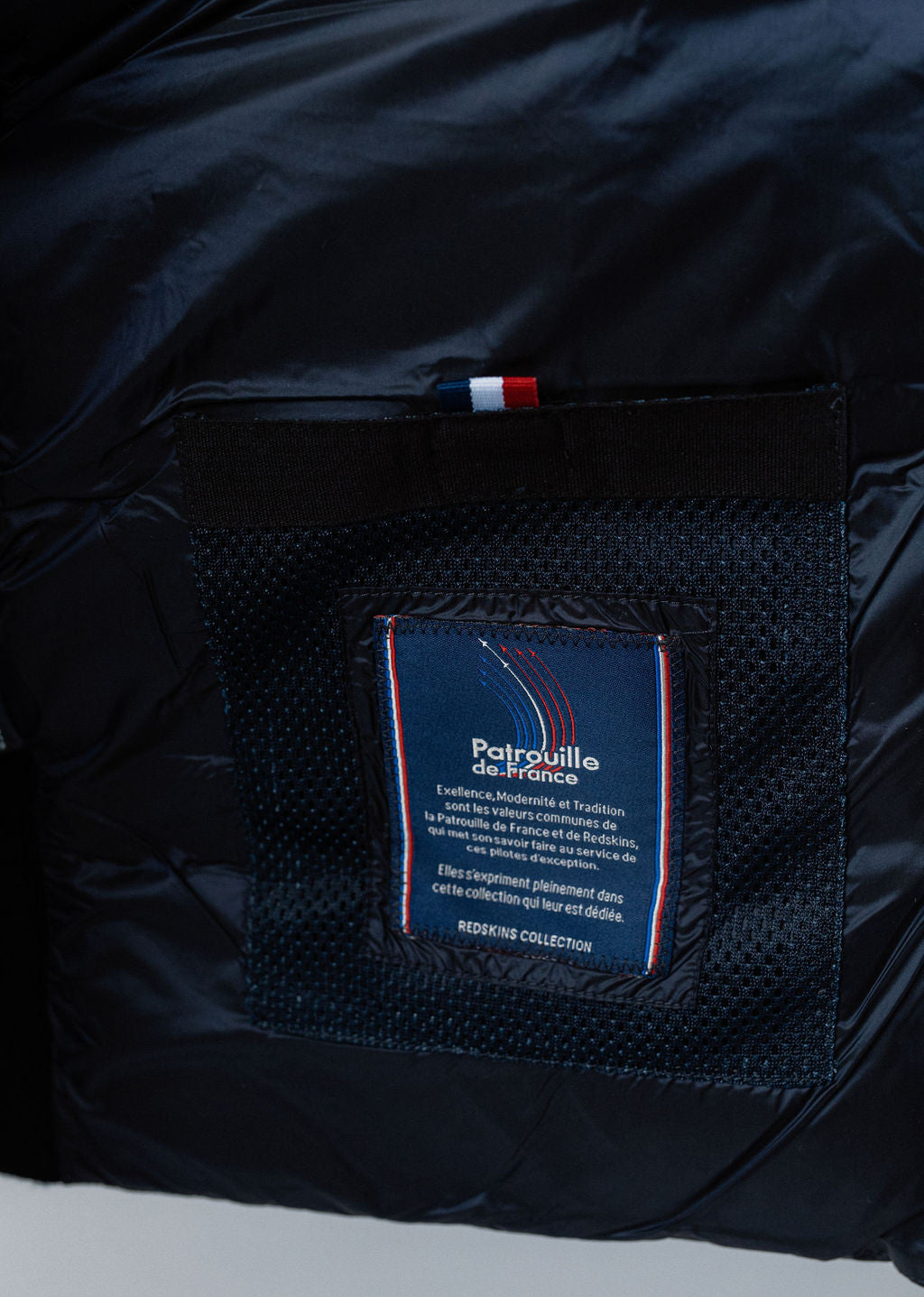 Blouson en nylon ATLAS TITTAN bleu marine