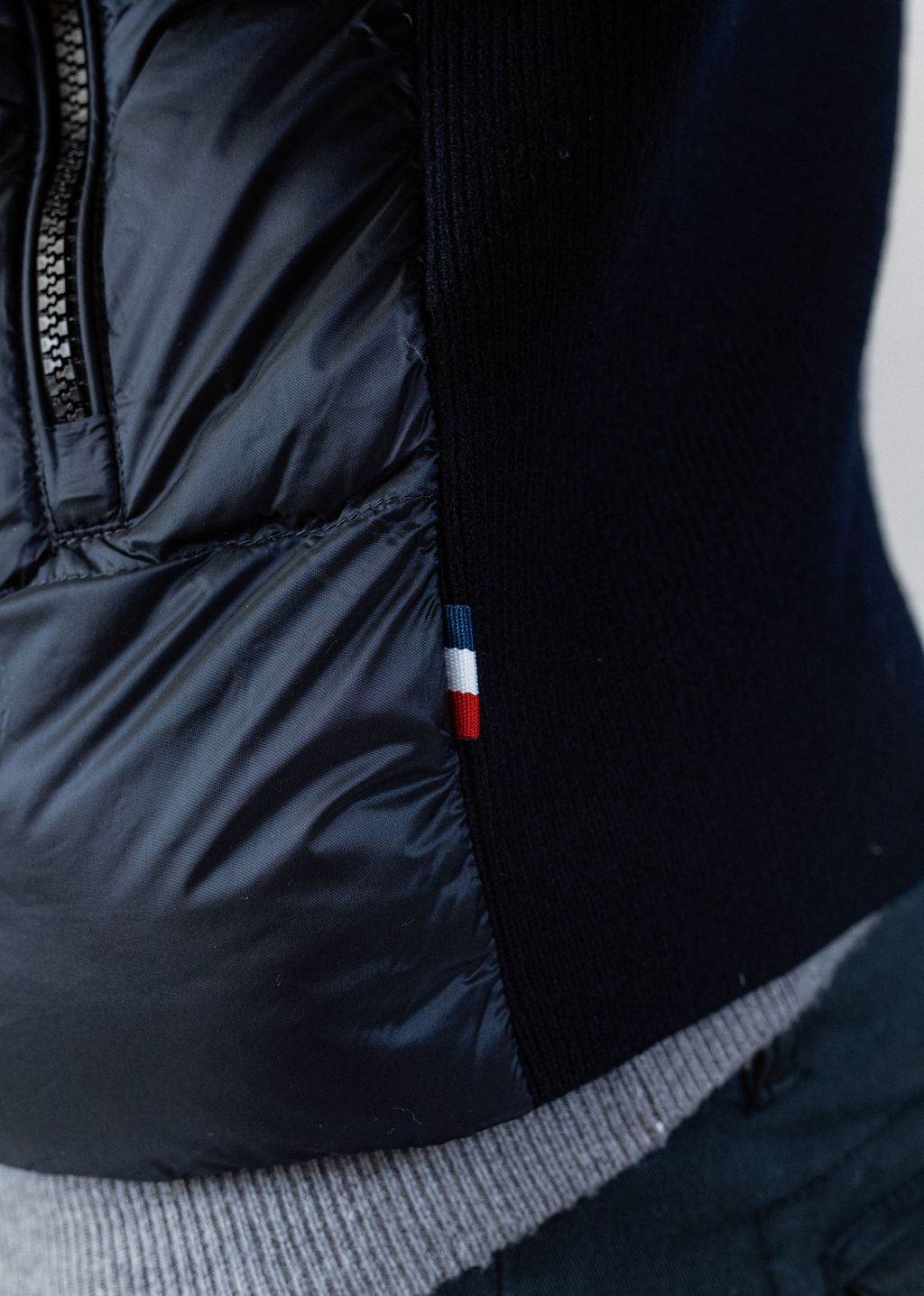 Blouson en nylon ATLAS TITTAN bleu marine