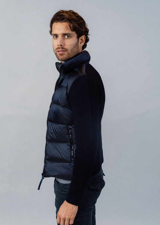 Blouson en nylon ATLAS TITTAN bleu marine