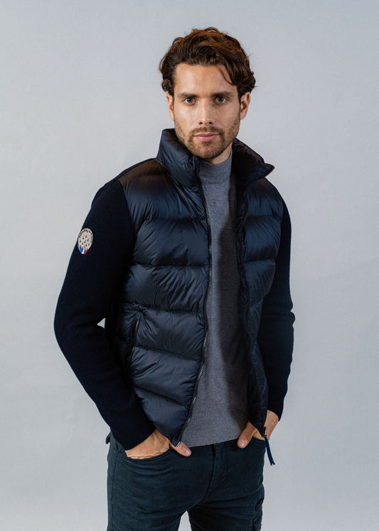 Blouson en nylon ATLAS TITTAN bleu marine