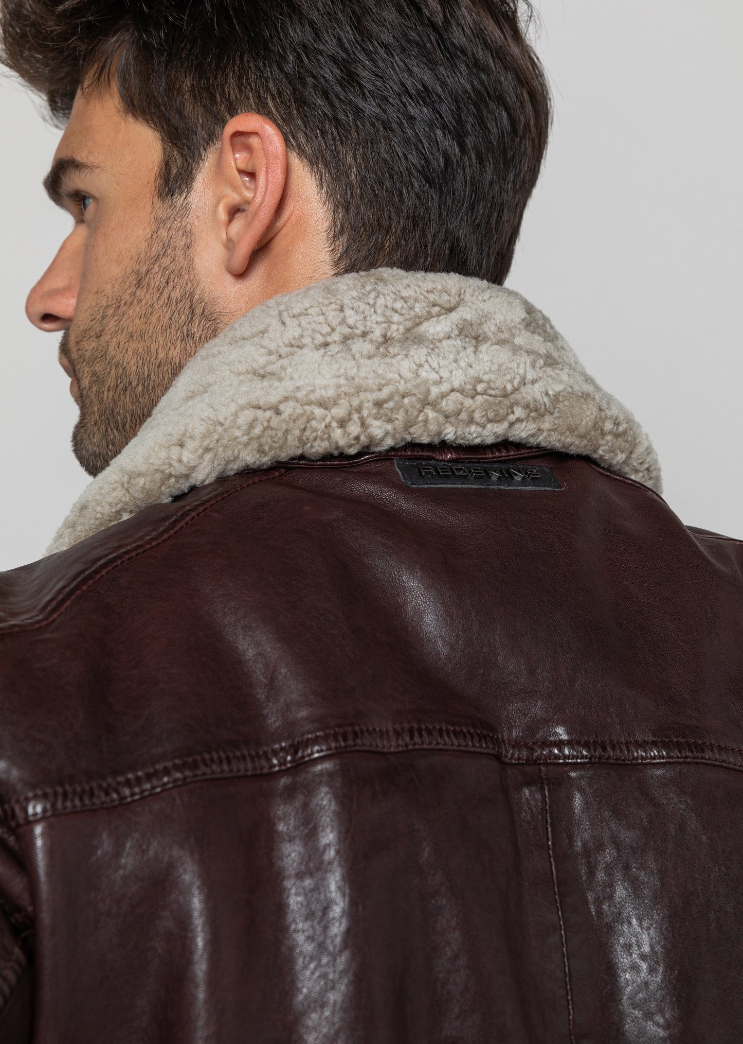 Blouson cuir CLARK WONDER
