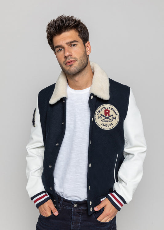 Blouson cuir DUNK GATES
