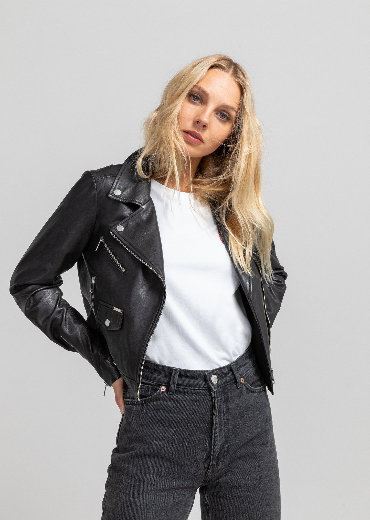 Blouson cuir MARTIN SISLEY