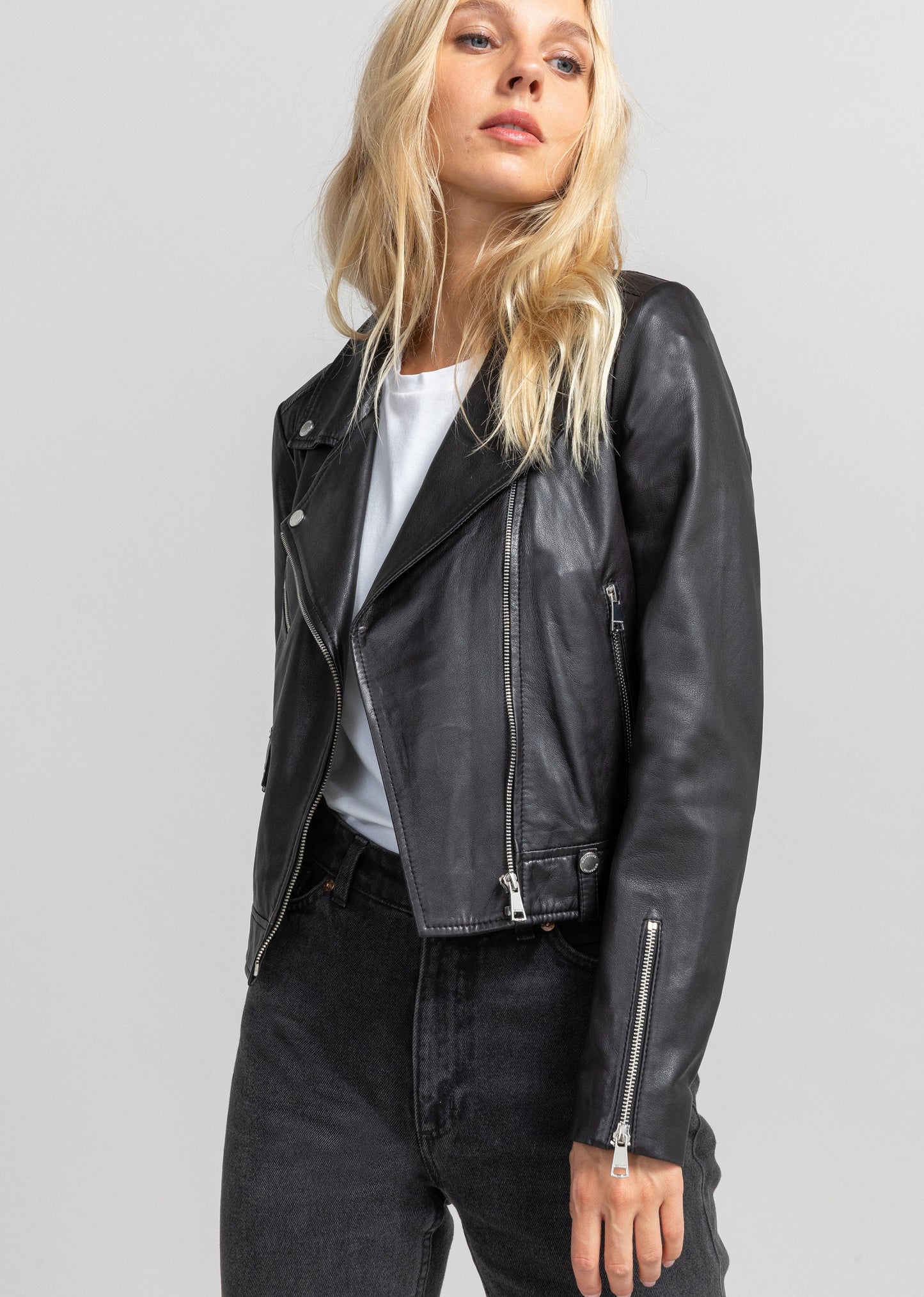 Blouson cuir MARTIN SISLEY