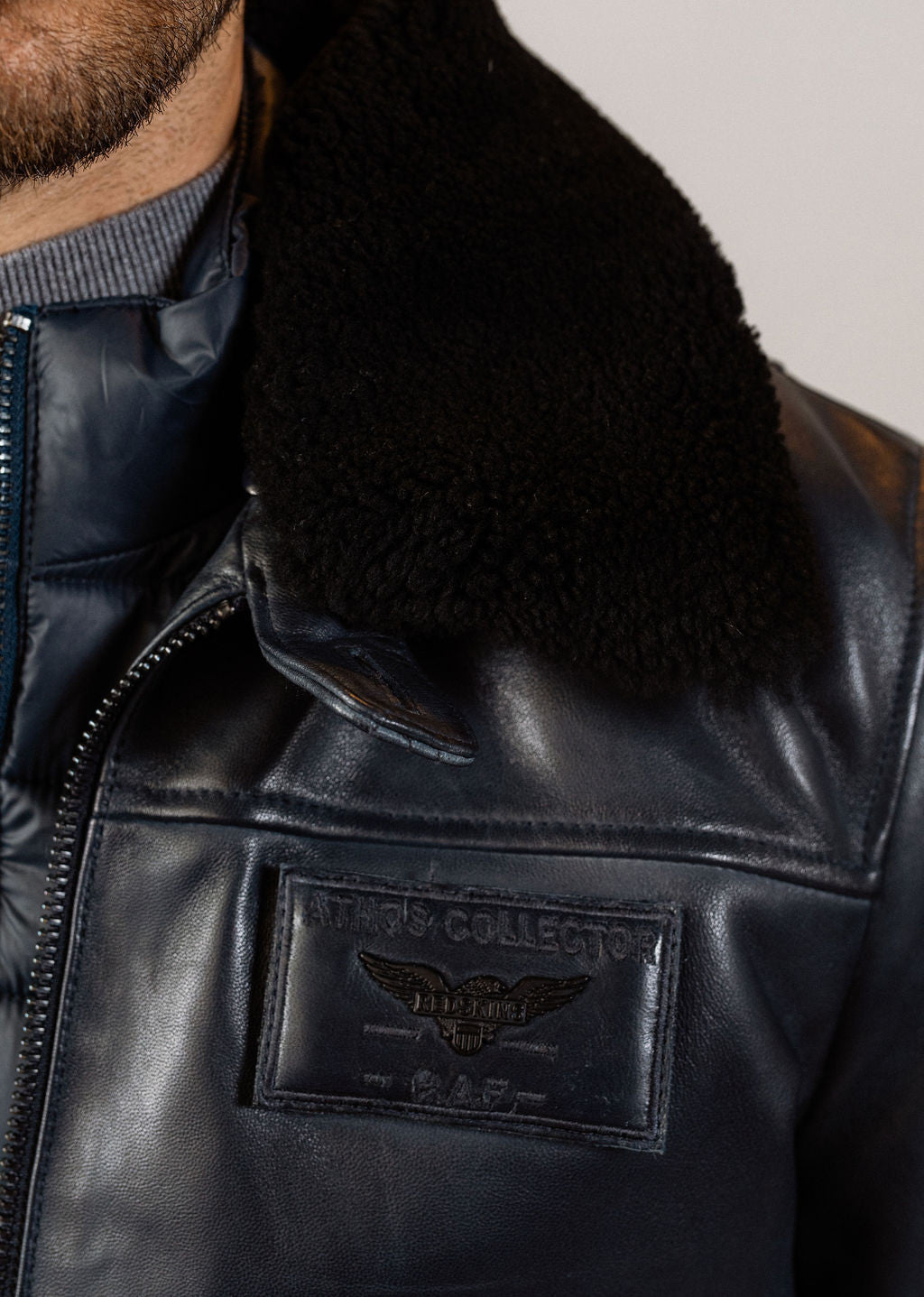 Blouson en cuir RAFAL YCON