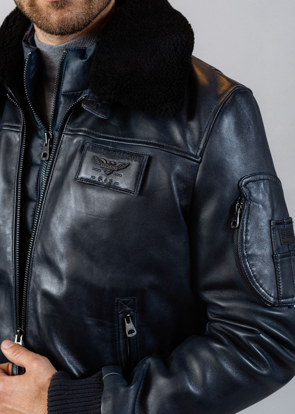 Blouson en cuir RAFAL YCON