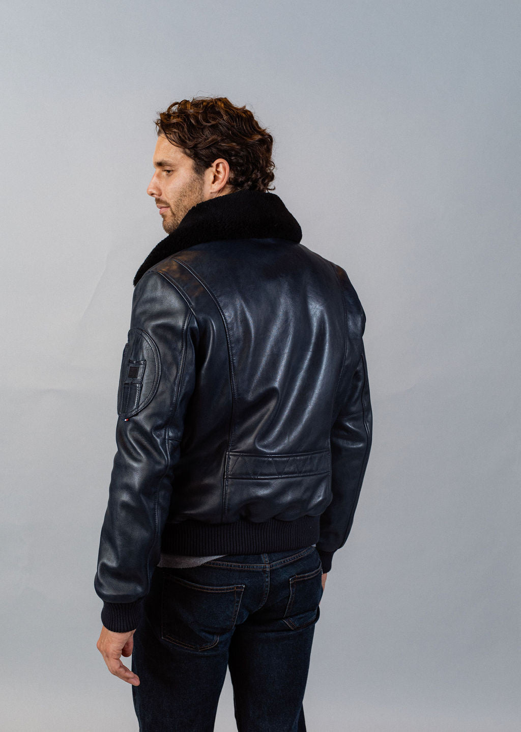 Blouson en cuir RAFAL YCON