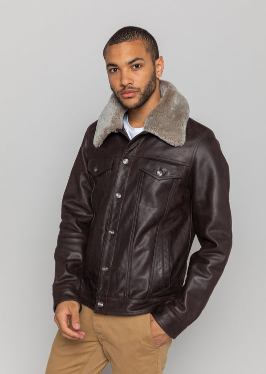 Blouson cuir PLAYER STRICKING