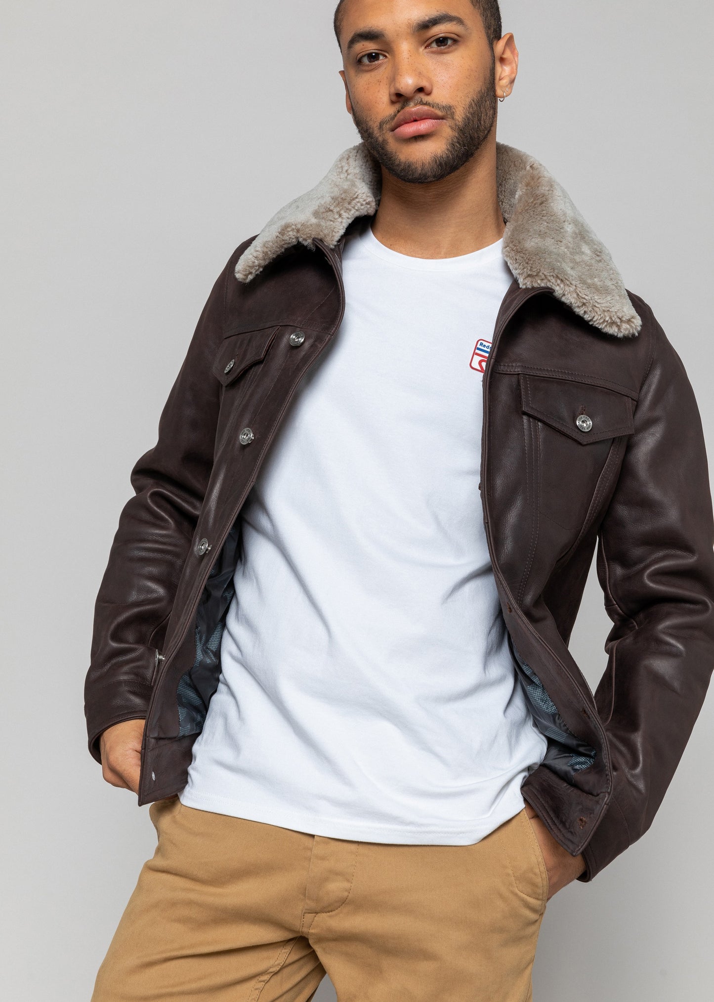 Blouson cuir PLAYER STRICKING