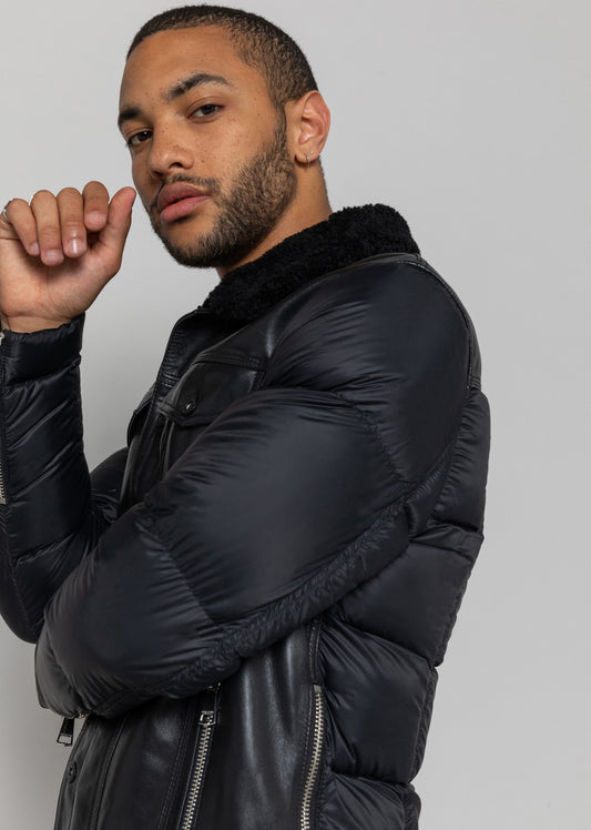 Blouson cuir SILVERS SHYNE