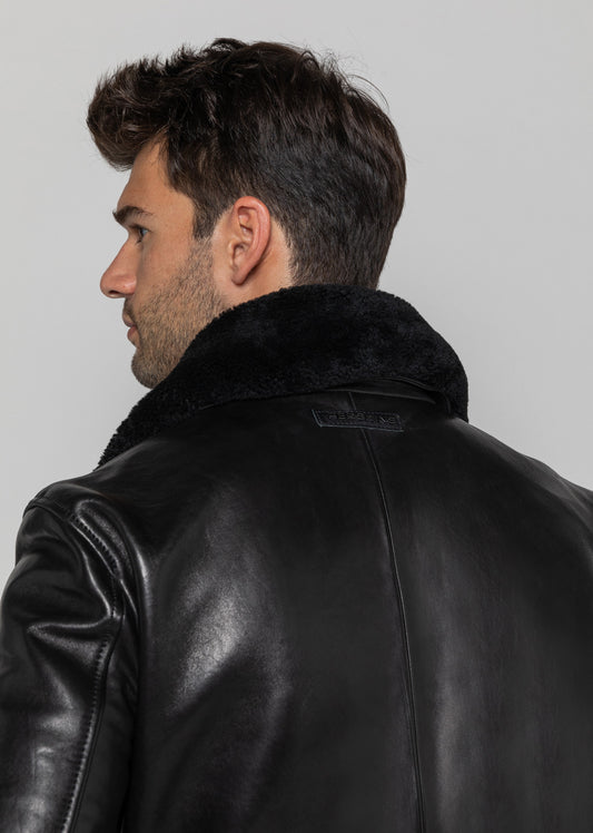 Blouson cuir STEED EAGLE