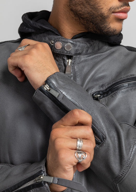 Blouson cuir WHEEL CALISTA