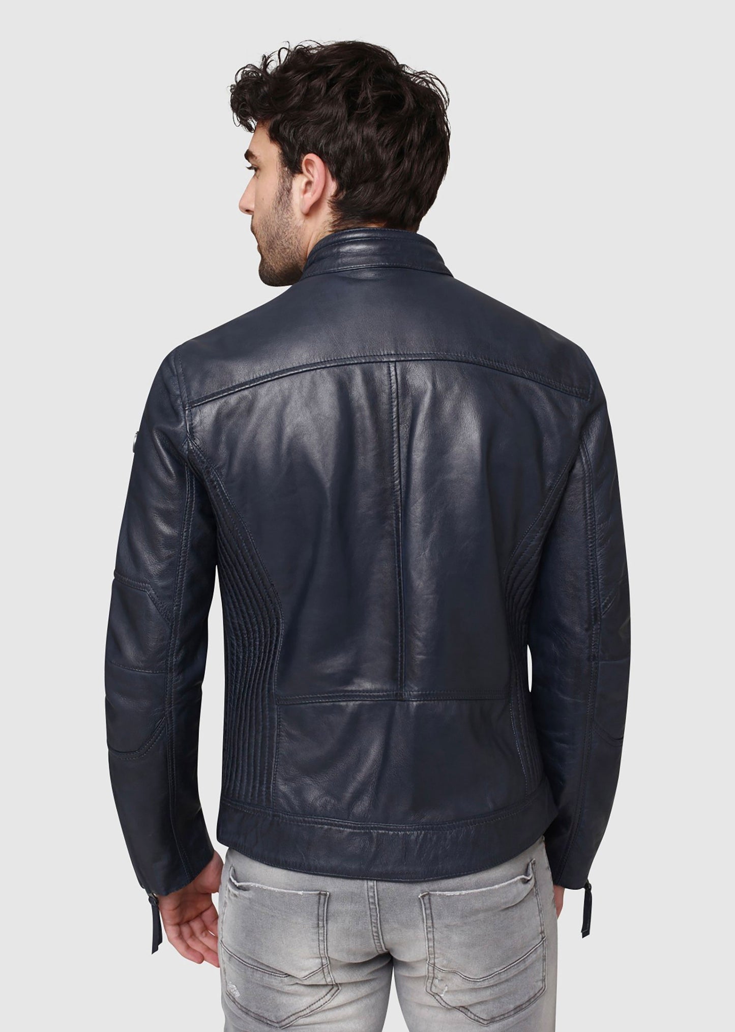 Blouson en cuir LYNCH CASTING