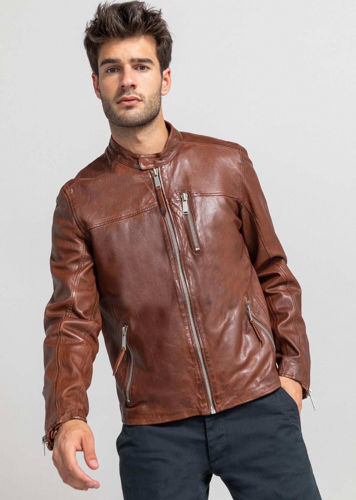 Blouson cuir MELROSE WONDER