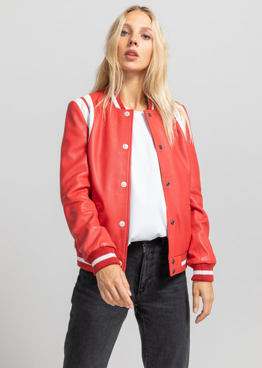 Blouson cuir AMBROISE STING
