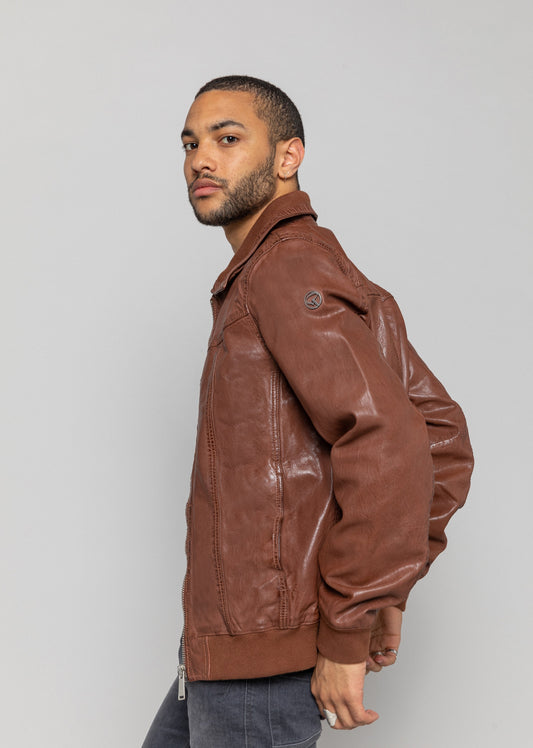 Blouson cuir RUBBETS CALISTA