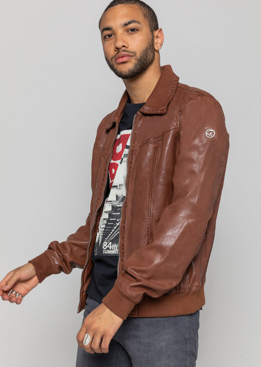 Blouson cuir RUBBETS CALISTA