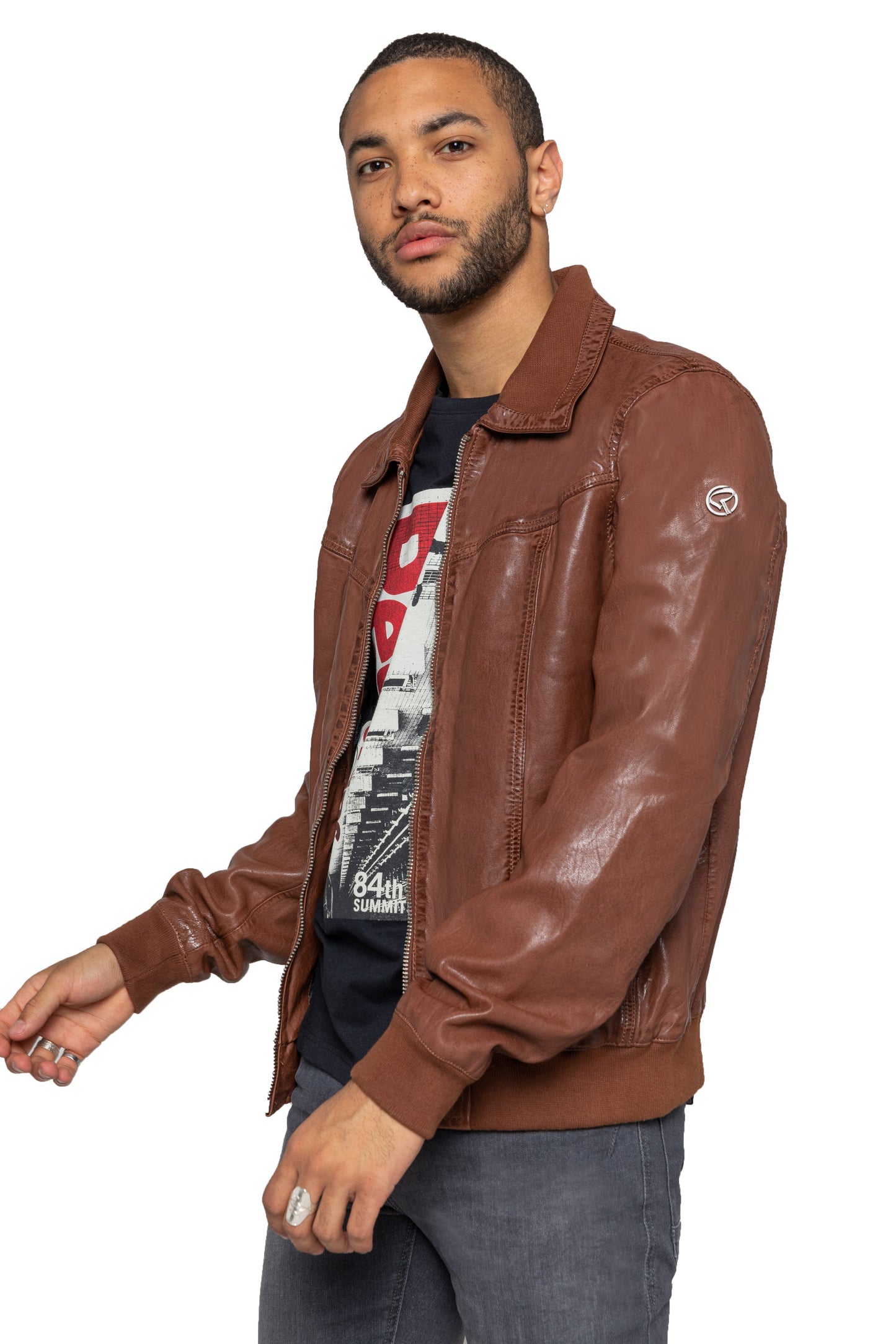 Blouson cuir RUBBETS CALISTA