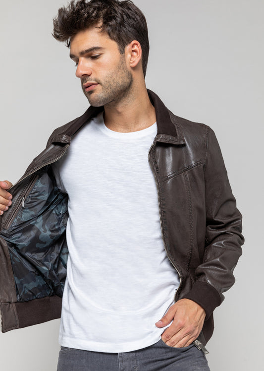 Blouson cuir RUBBETS CALISTA
