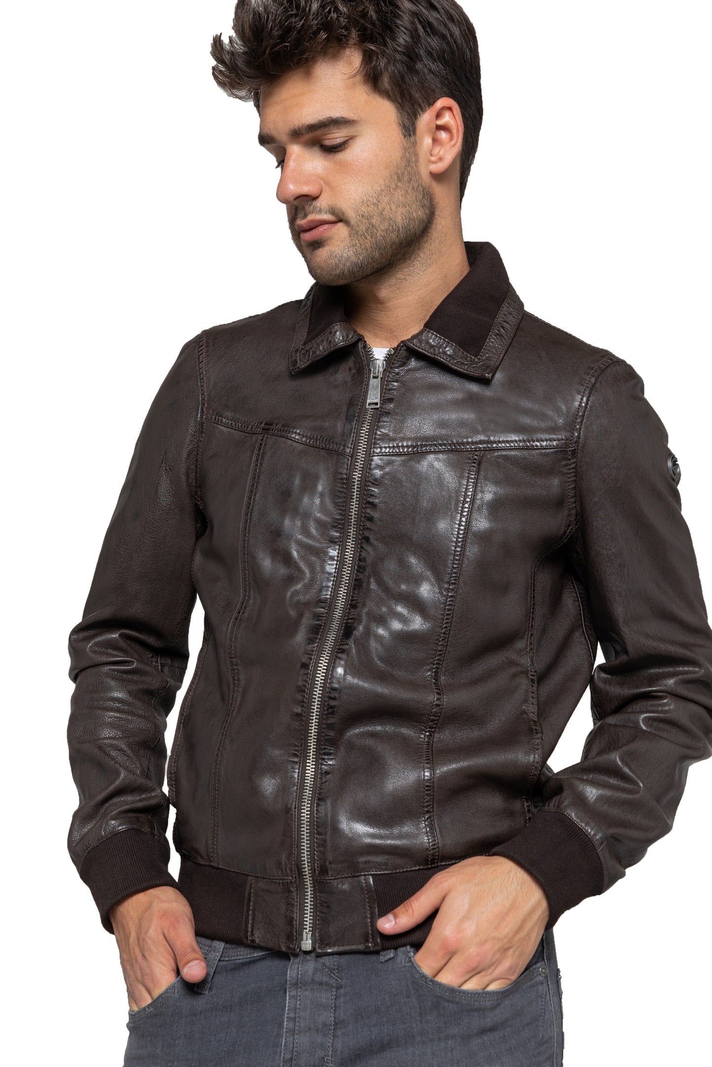 Blouson cuir RUBBETS CALISTA