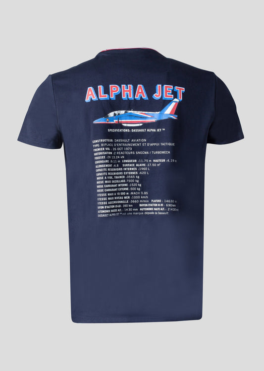 T-shirt bleu marine ALJET TRIM