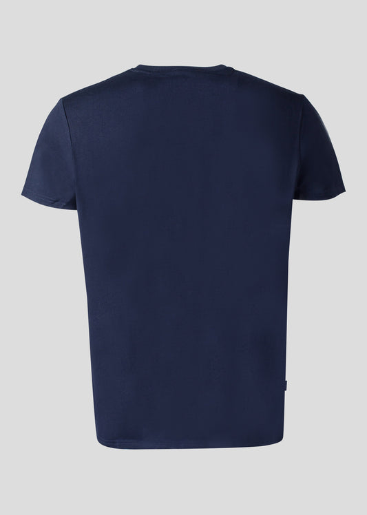 T-shirt bleu marine COMPASS TRIM