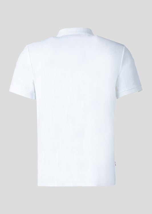 Polo blanc RACING HIGH