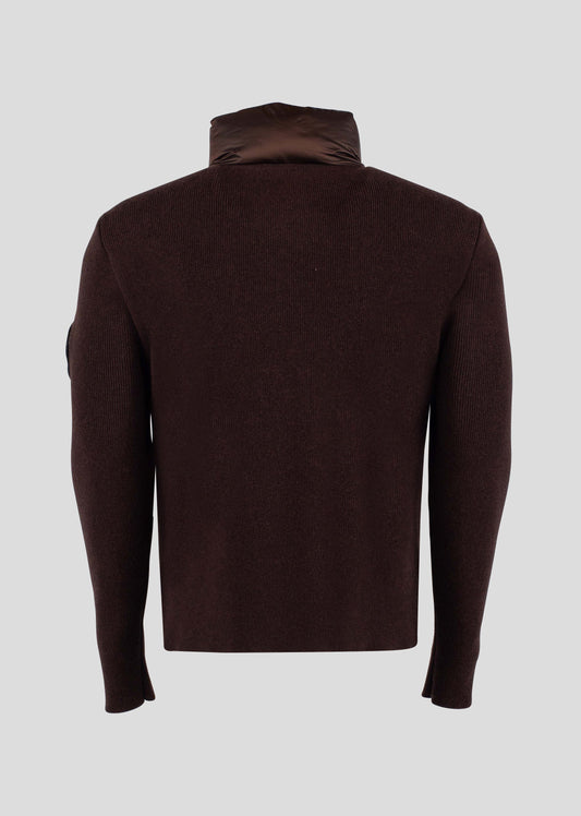 Blouson en nylon marron ATLAS TITTAN
