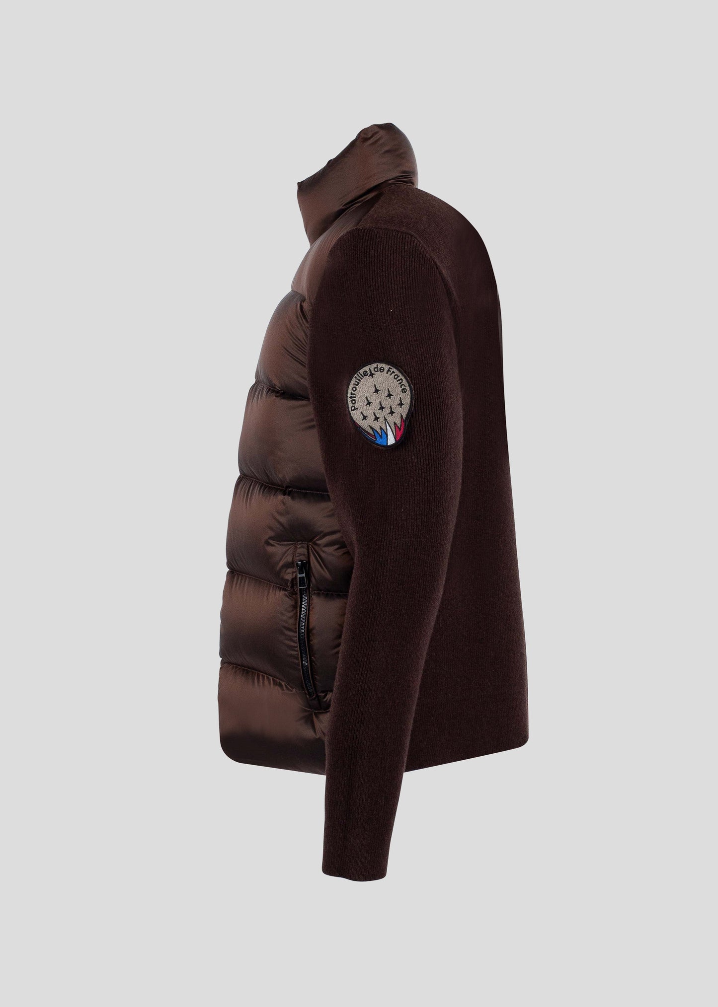 Blouson en nylon marron ATLAS TITTAN