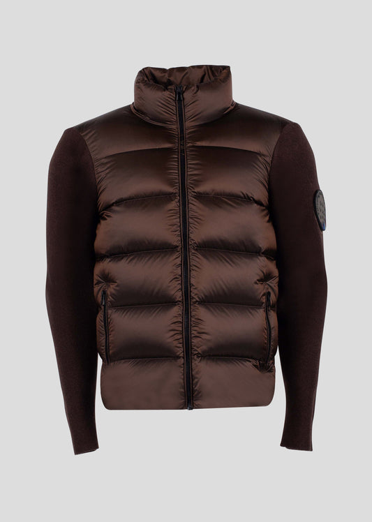 Blouson en nylon marron ATLAS TITTAN