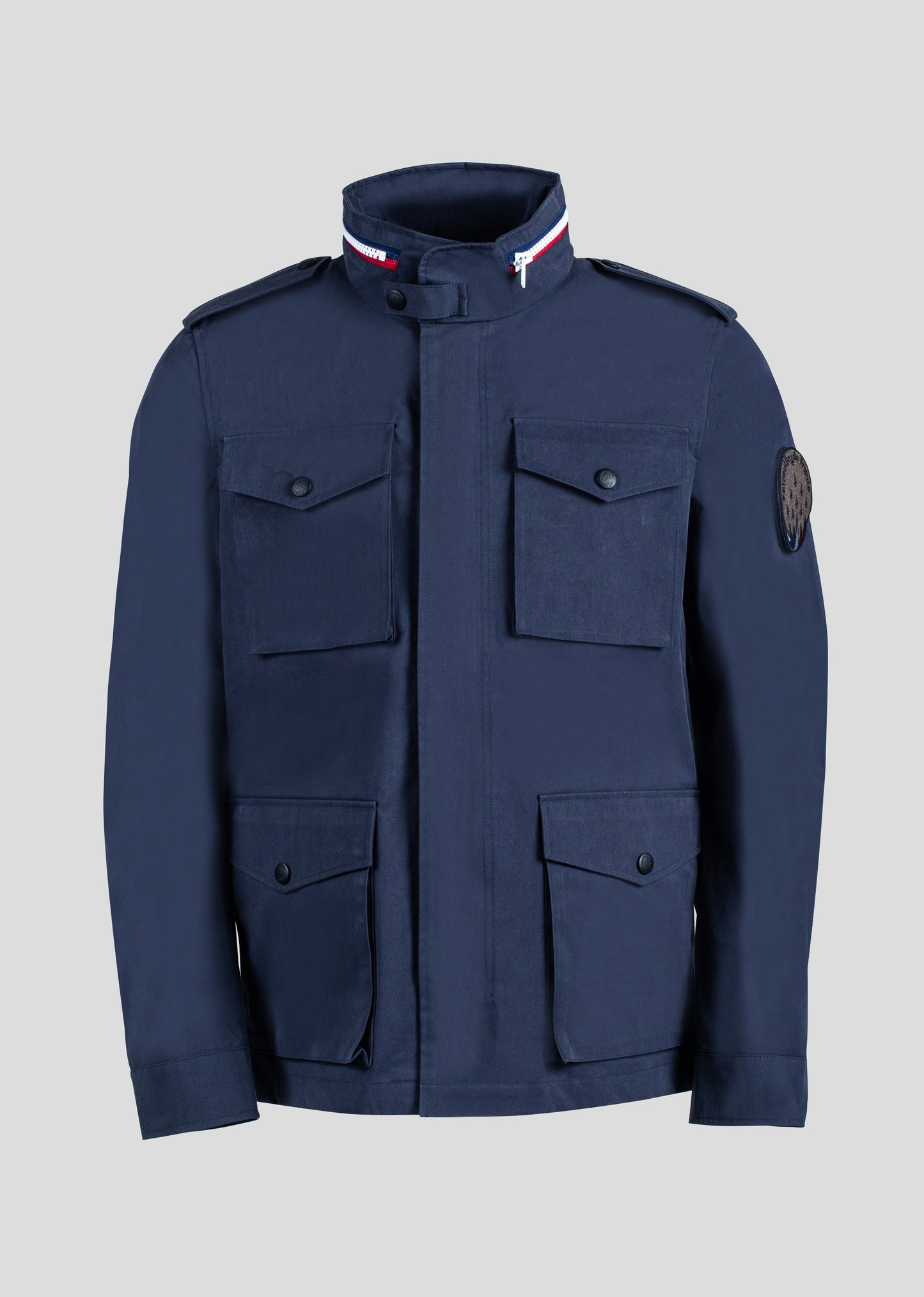 Blouson bleu marine BATTLE TARGET