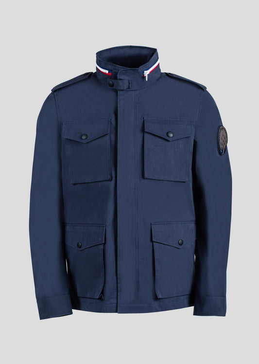 Blouson bleu marine BATTLE TARGET