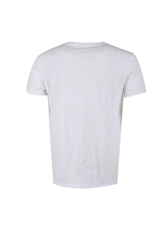 T-shirt blanc cassé FEATHER SLUBB