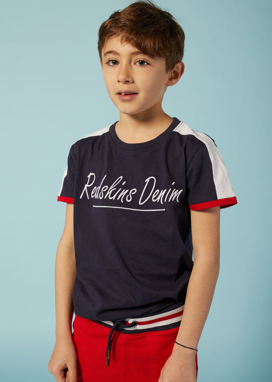 T-shirt enfant marine
