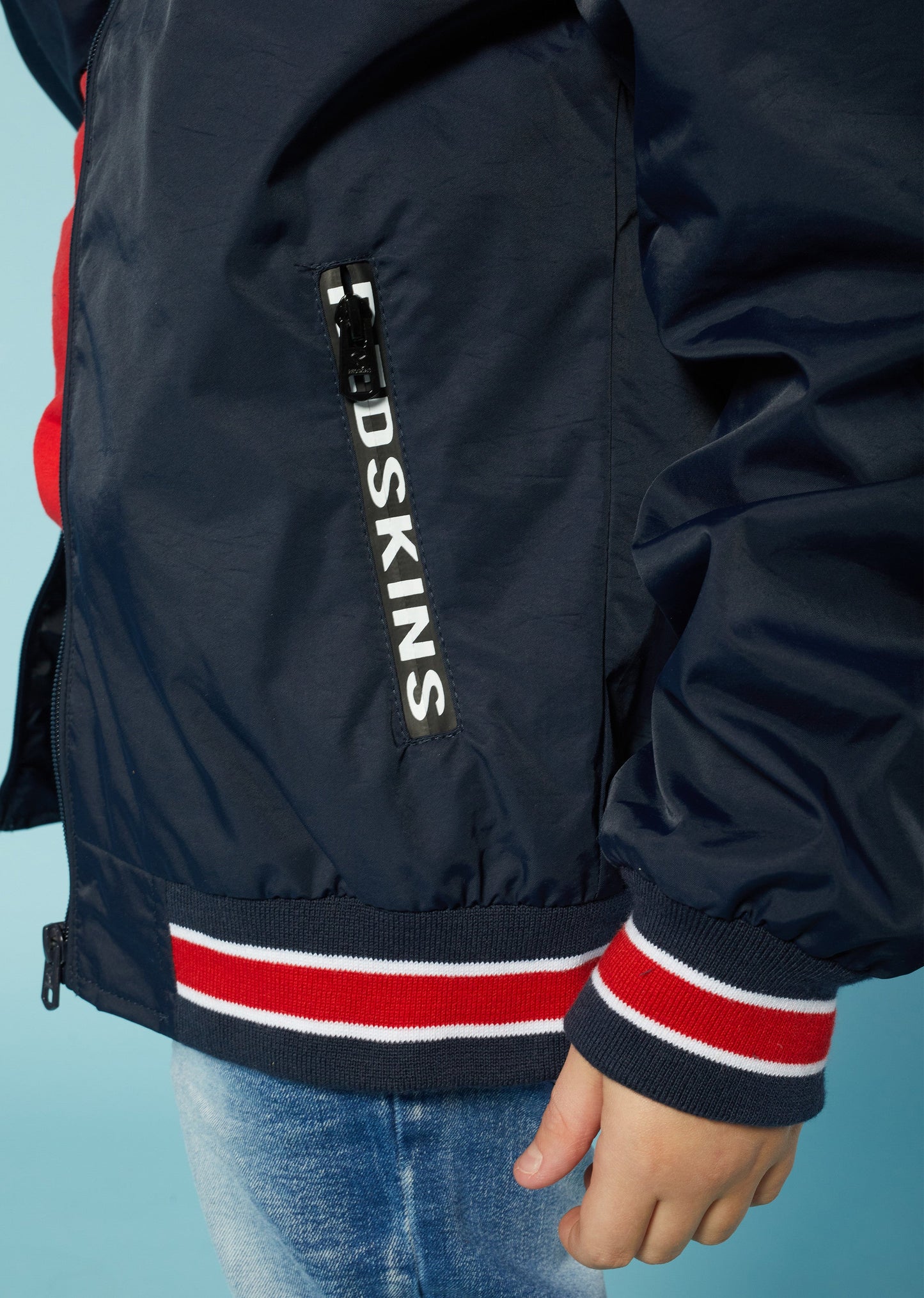 Blouson enfant bleu marine