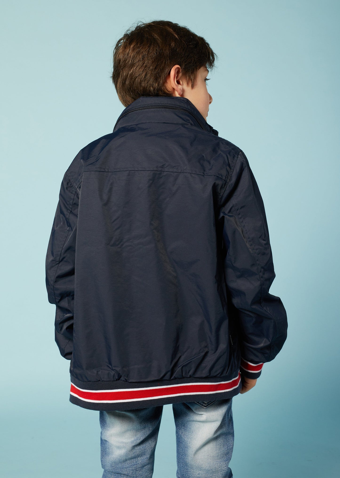 Blouson enfant bleu marine