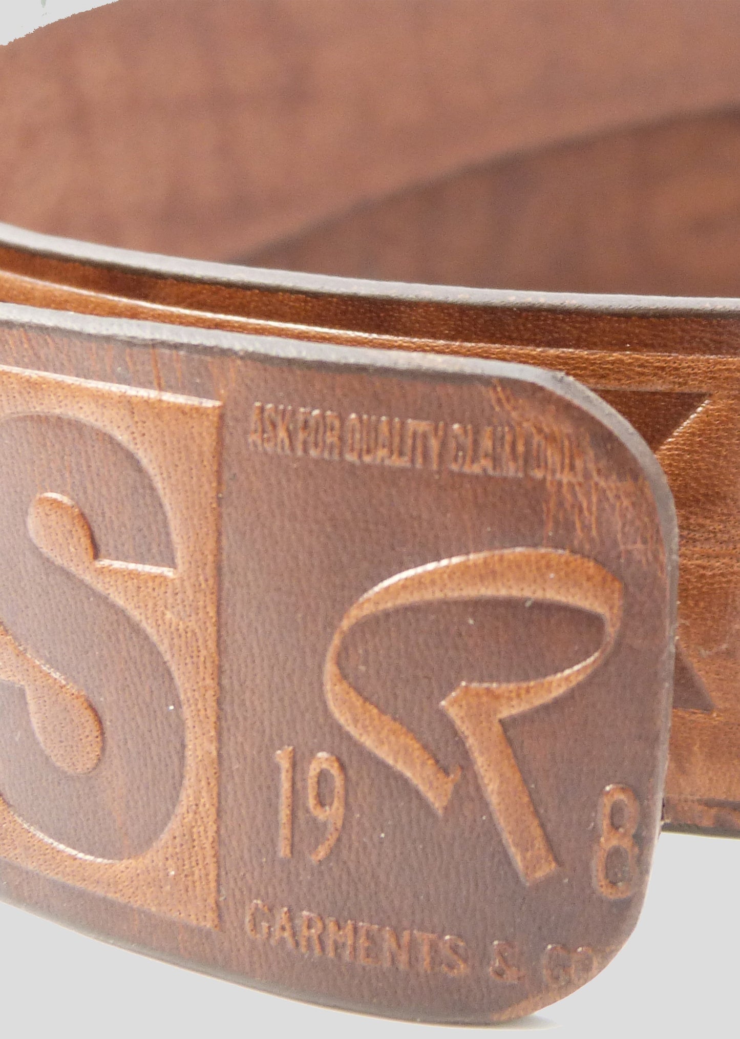 Ceinture cognac DARTY