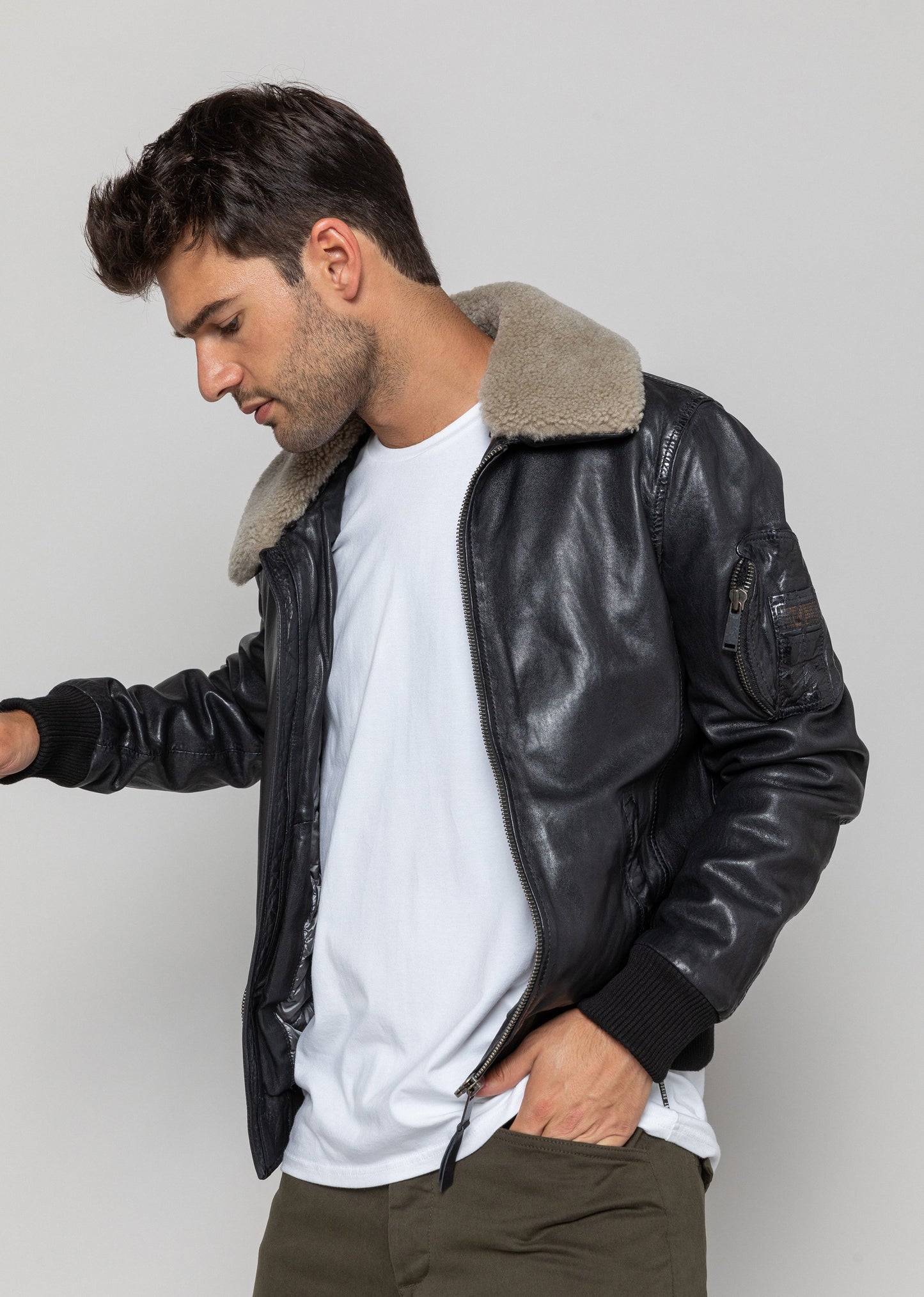 Blouson cuir WATFORD WONDER