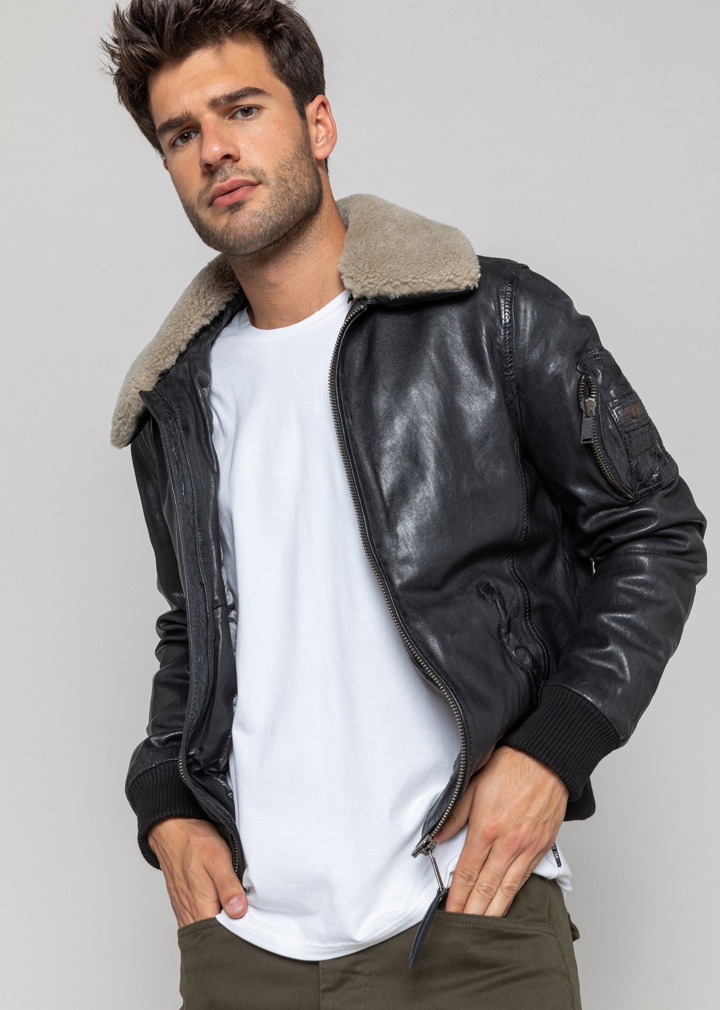 Blouson cuir WATFORD WONDER