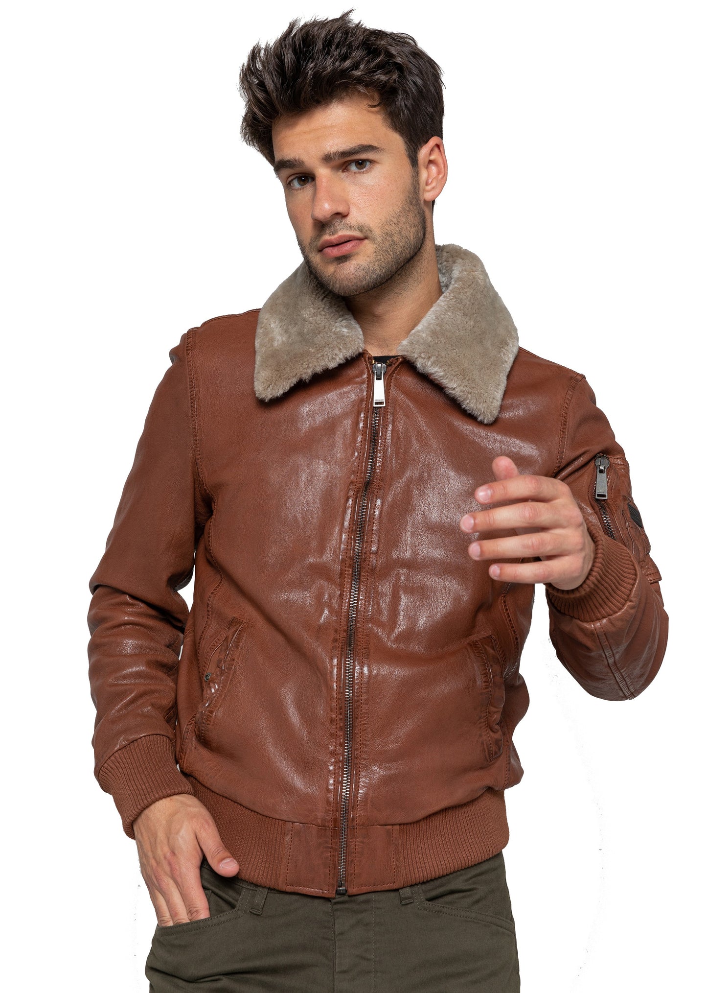 Blouson cuir WATFORD WONDER