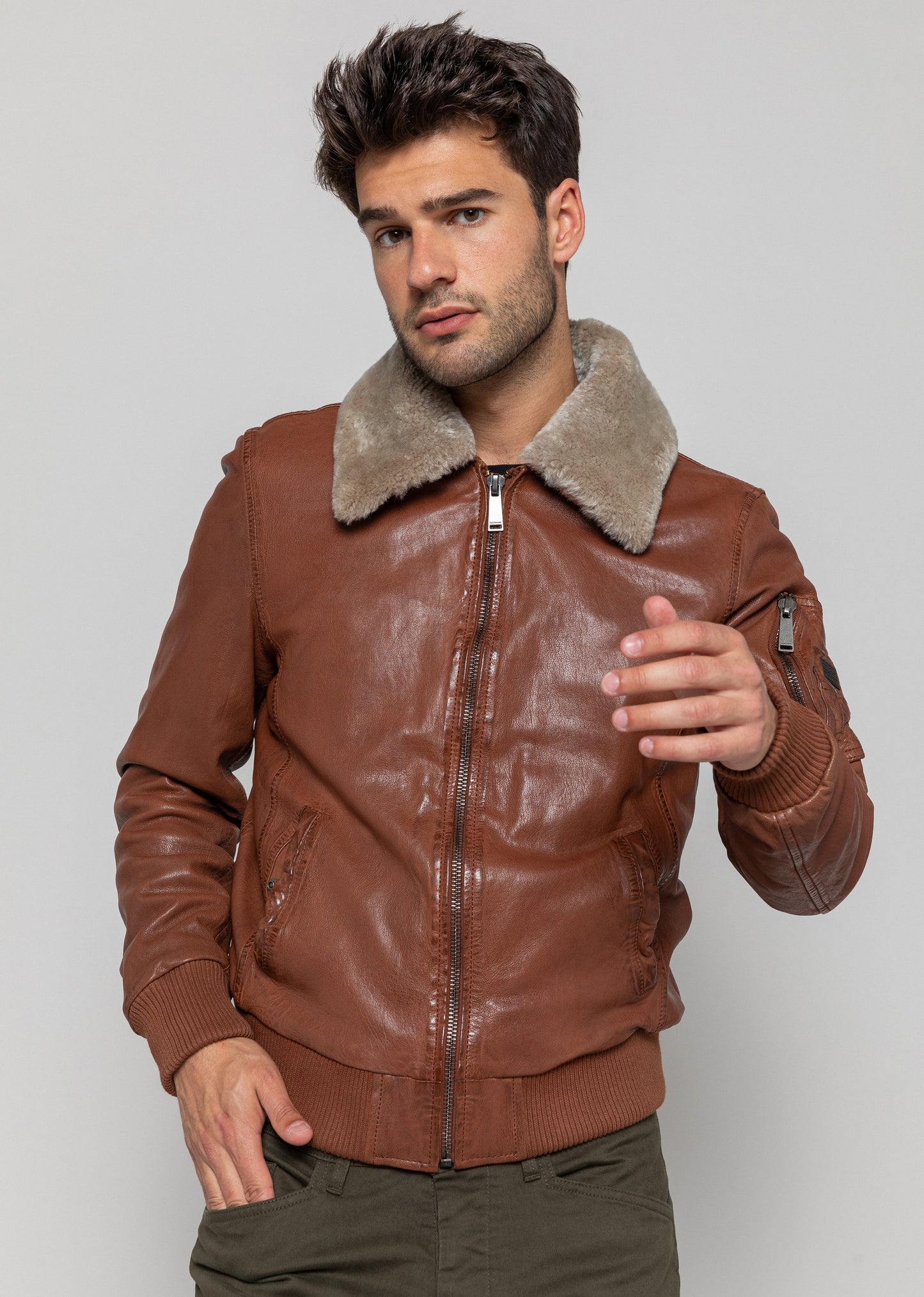 Blouson cuir WATFORD WONDER