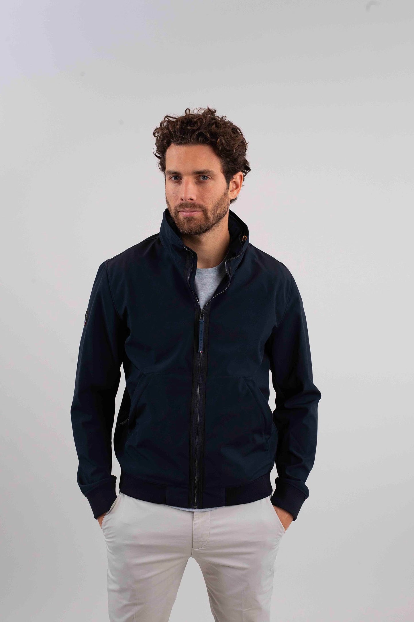 Blouson bleu marine YANKEE LIMA