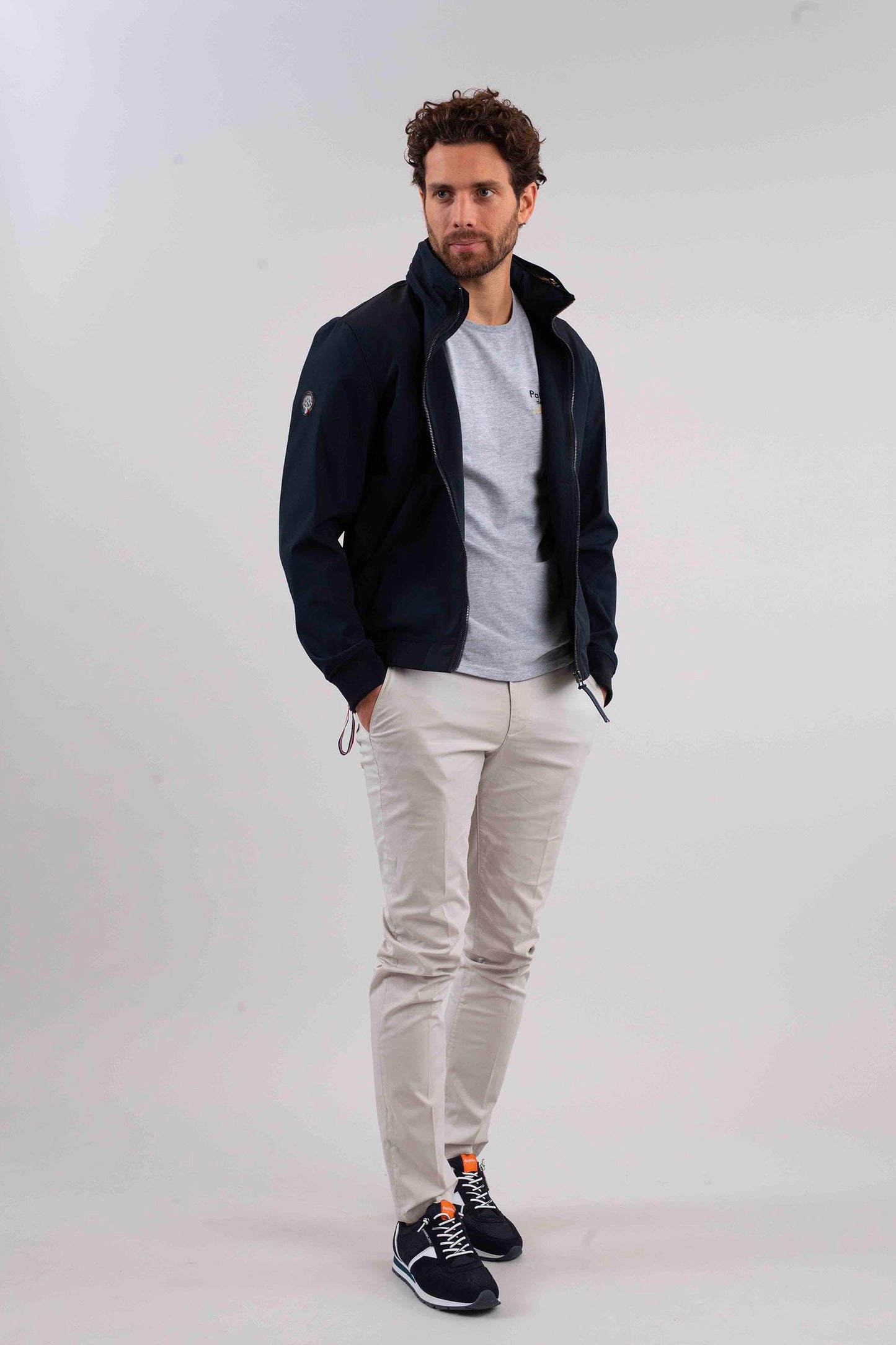 Blouson bleu marine YANKEE LIMA
