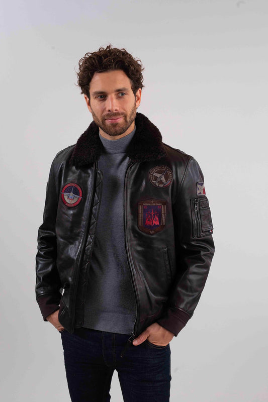 Cuir marron ATHOS ALPHA