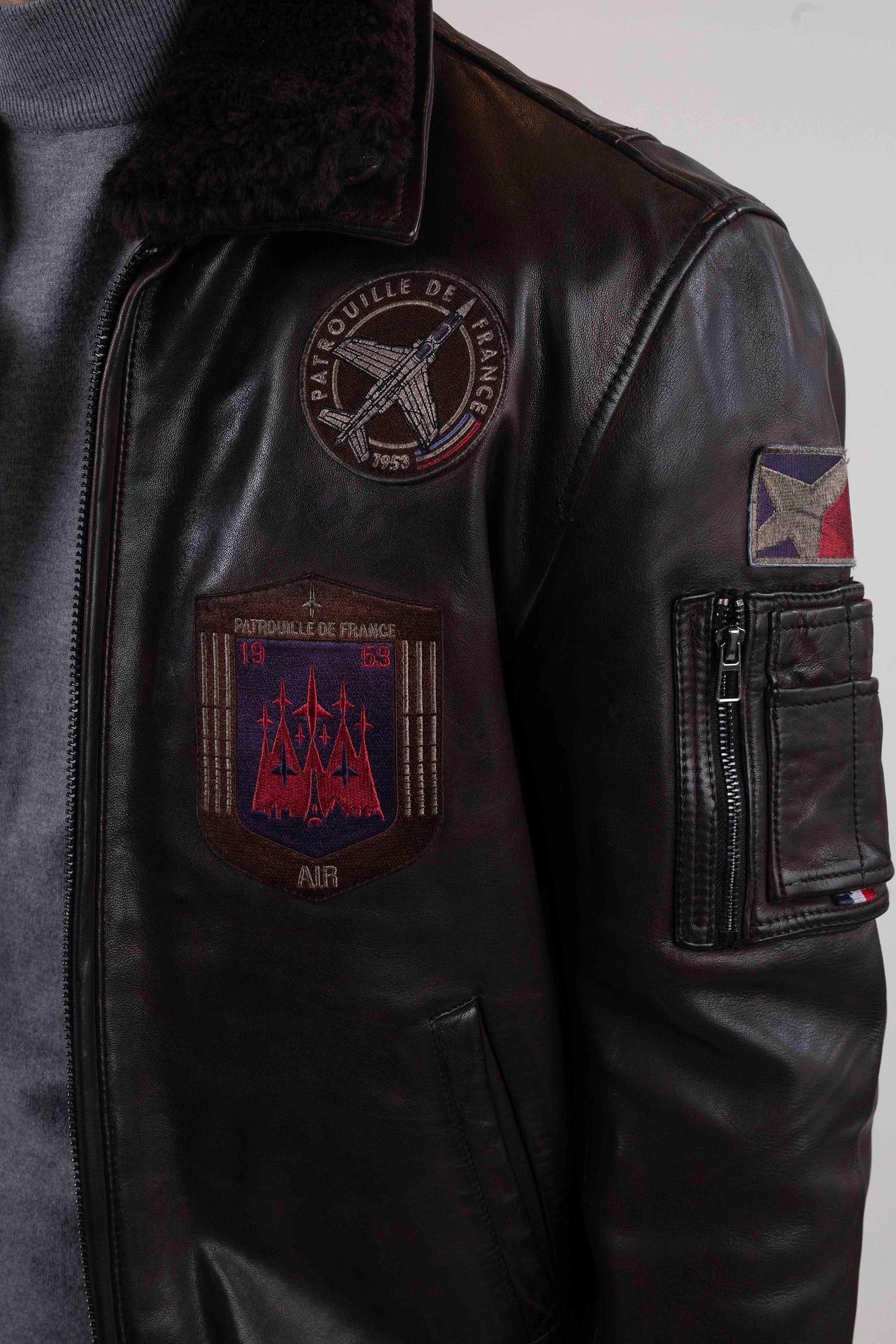 Cuir marron ATHOS ALPHA