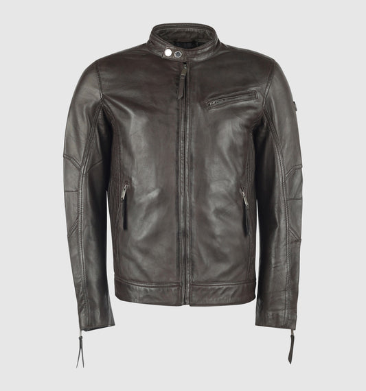 Blouson cuir TRUST CASTING