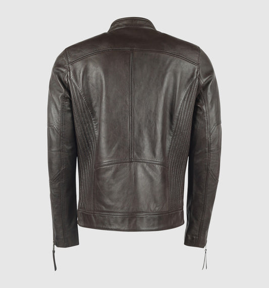 Blouson cuir TRUST CASTING