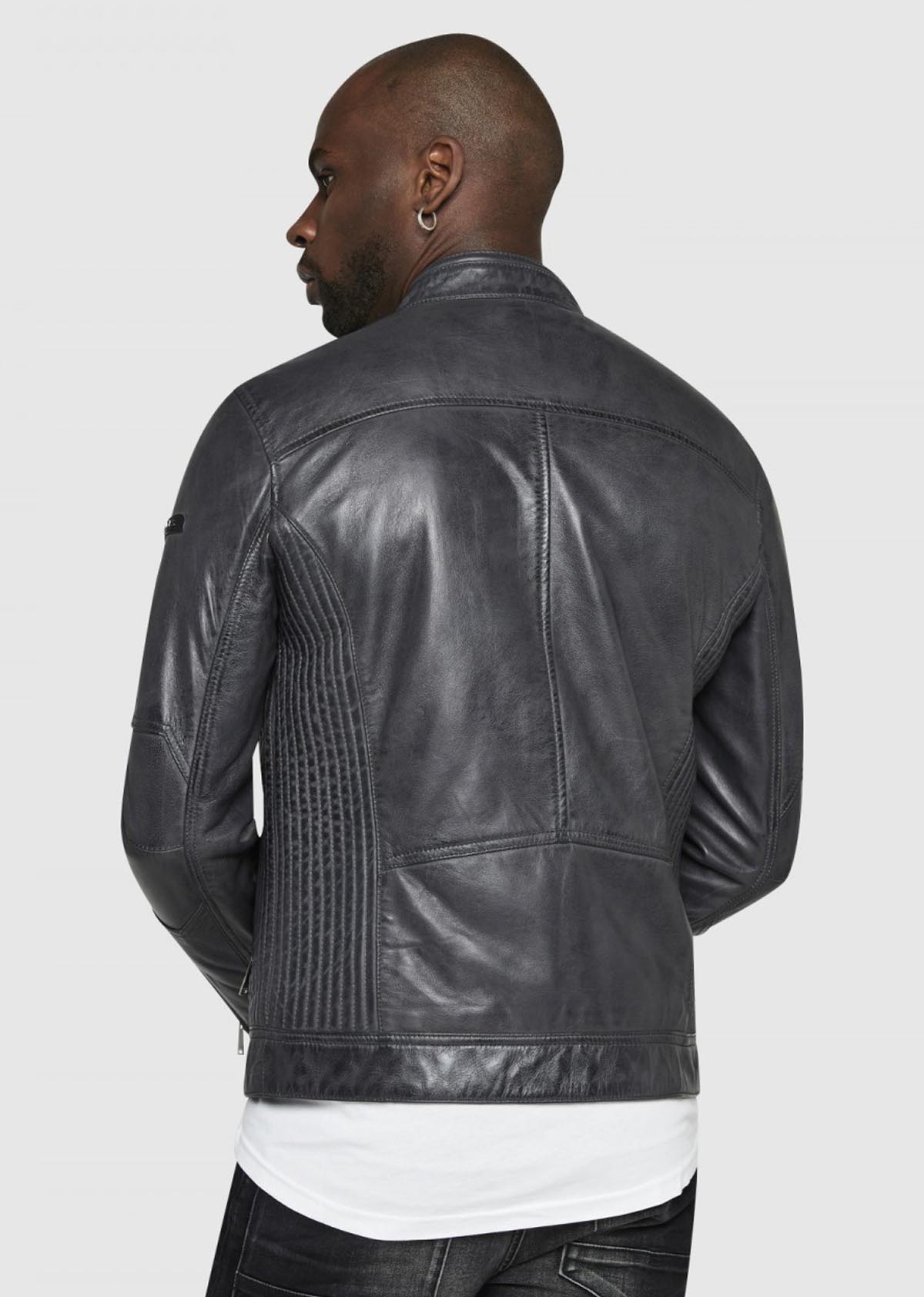 Blouson cuir TRUST CASTING